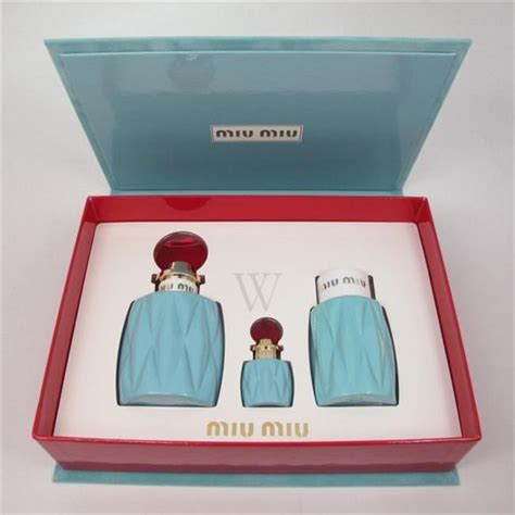 miu miu perfume gift set|miu sale outlet.